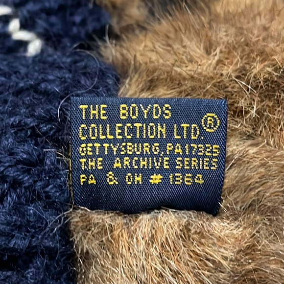 BOYDS BEARS The Boyd’s Collection “Christian” w Anchor Sweater!! - Picture 8 of 10